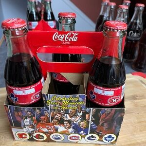 Coca-Cola - 3 pack - Inaugural Game Leafs VS Canadiens - Feb ‘99